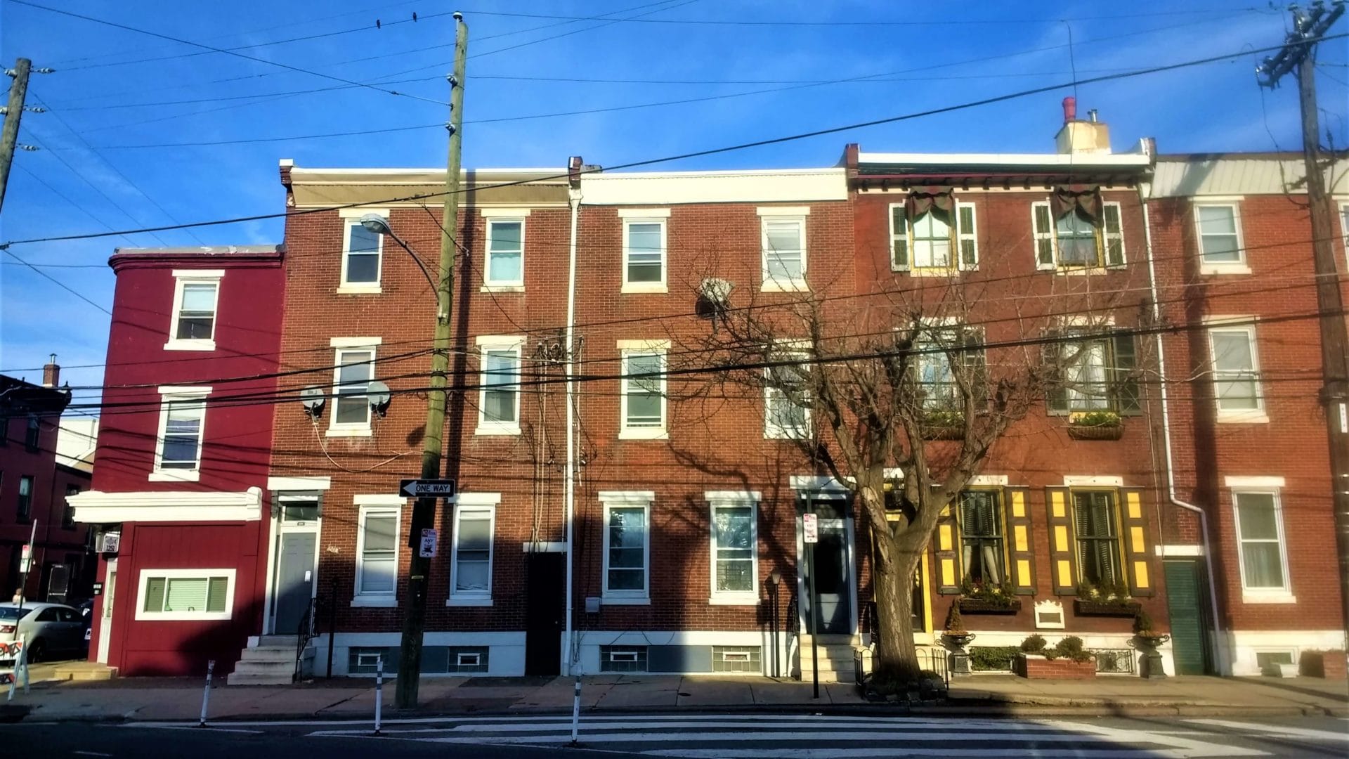 Philadelphia Overlay Districts: A Row of Homes in Fishtown, Philadelphia